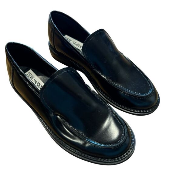 Revolve Steve Madden Larusso Leather Loafer NWOT - Picture 6 of 11